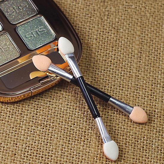 Портативный профессиональный базовый бьюти-инструмент Аппликатор для теней для век Двусторонняя кисть