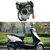 24mm rcycle PD24J Carburetor Electric Choke Fit for GY6 125cc 150cc 152QMI 152QMJ 157QMI 157QMJ Scooter ATV 4