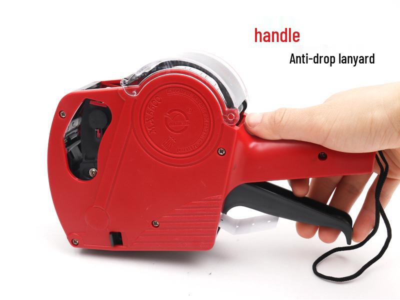 8-Digit Pricing Label Machine with Cover & English Coding