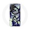 Чехол для Samsung Galaxy A52 Dreamcatcher фиолетово-серый и черный