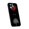 Арт Красные паучьи лилии дизайн Япония Чехол для телефона Для iPhone 17 16 e 15 14 13 12 Plus Mini Pro Max Мягкий черный Ударопрочный чехол