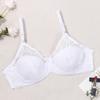 Женский бюстгальтер с глубоким вырезом Flora Lace, сексуальное горячее нижнее белье, тонкий бюстгальтер на косточках, чашка 34C-44C, нижнее белье