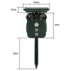 Ultrasonic Solar Deer Repeller - 5 Adjustable Modes - Get Rid Of Deer In 48 Hours-QH Edition 0617
