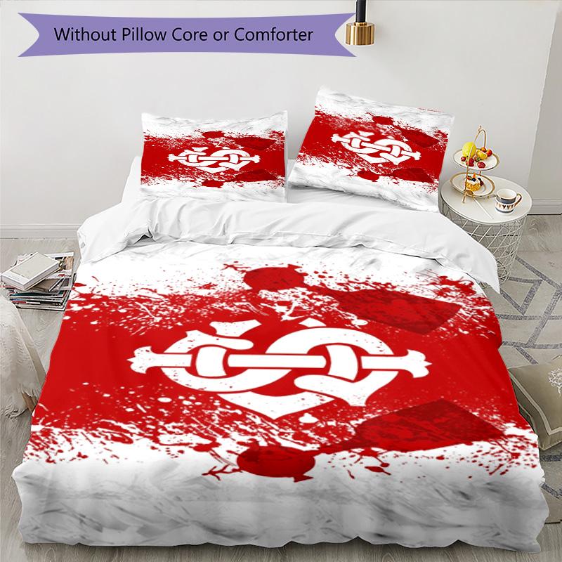 SC Internacional1 Printed Pattern Duvet Cover Set – includes 1 duvet cover and 2 matching pillowcases Bedroom decor Christmas gifts