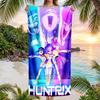 Kpop Hunter Модное пляжное полотенце: Идеально для летних приключений Мягкое, впитывающее и быстросохнущее, подходит для плавания и купания