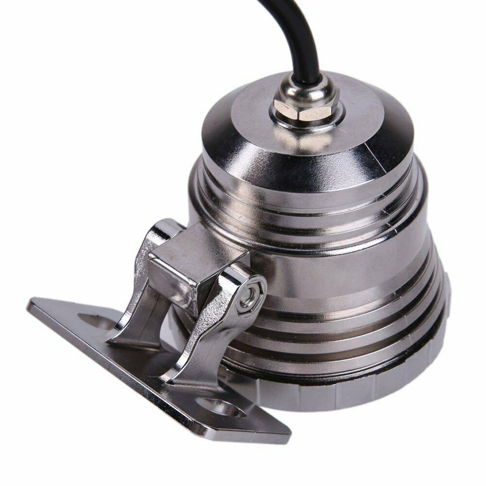 Водонепроницаемый светодиодный прожектор RGB для подводного фонтана, бассейна, пруда, аквариума, прожектор, лампа для наружного сада, переменного тока, постоянного тока 12 В, 110 В, 220 В, 15 Вт