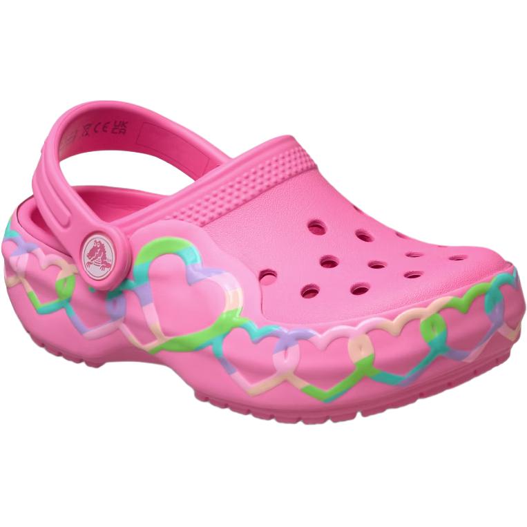 Crocs Классические Удобные Универсальные Водонепроницаемые Дышащие Детские туфли Обувь для малышей Розовые 213184-669