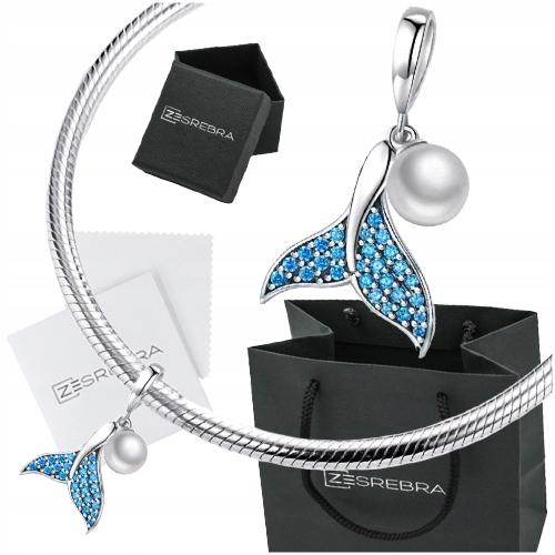 Charms Mermaid Tail 925 Pendant Bead Ocean Sea Beads Gift