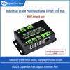 Многофункциональный USB-хаб Weixue: Адаптер-расширитель с 3 портами USB + Gigabit Ethernet
