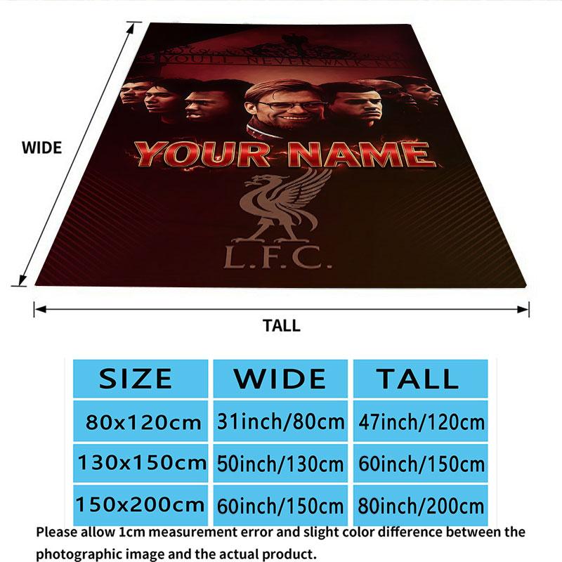 Custom Lfc Blanket, High quality Comfortable for All Seasons, Home Decor, Warmth and Comfort