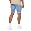 Crosshatch Mens Riptrey Abraised Denim Scratch Shorts