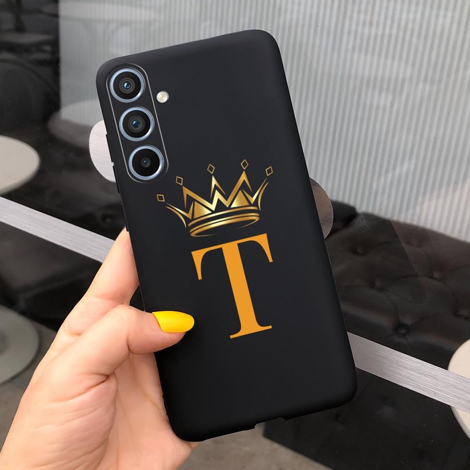 Для Samsung Galaxy A52 A52S A53 A54 5G Чехол Роскошные Буквы Короны Расписной Мягкий Тонкий Задняя Крышка Для Samsung A52 5G SM-A526B Fundas