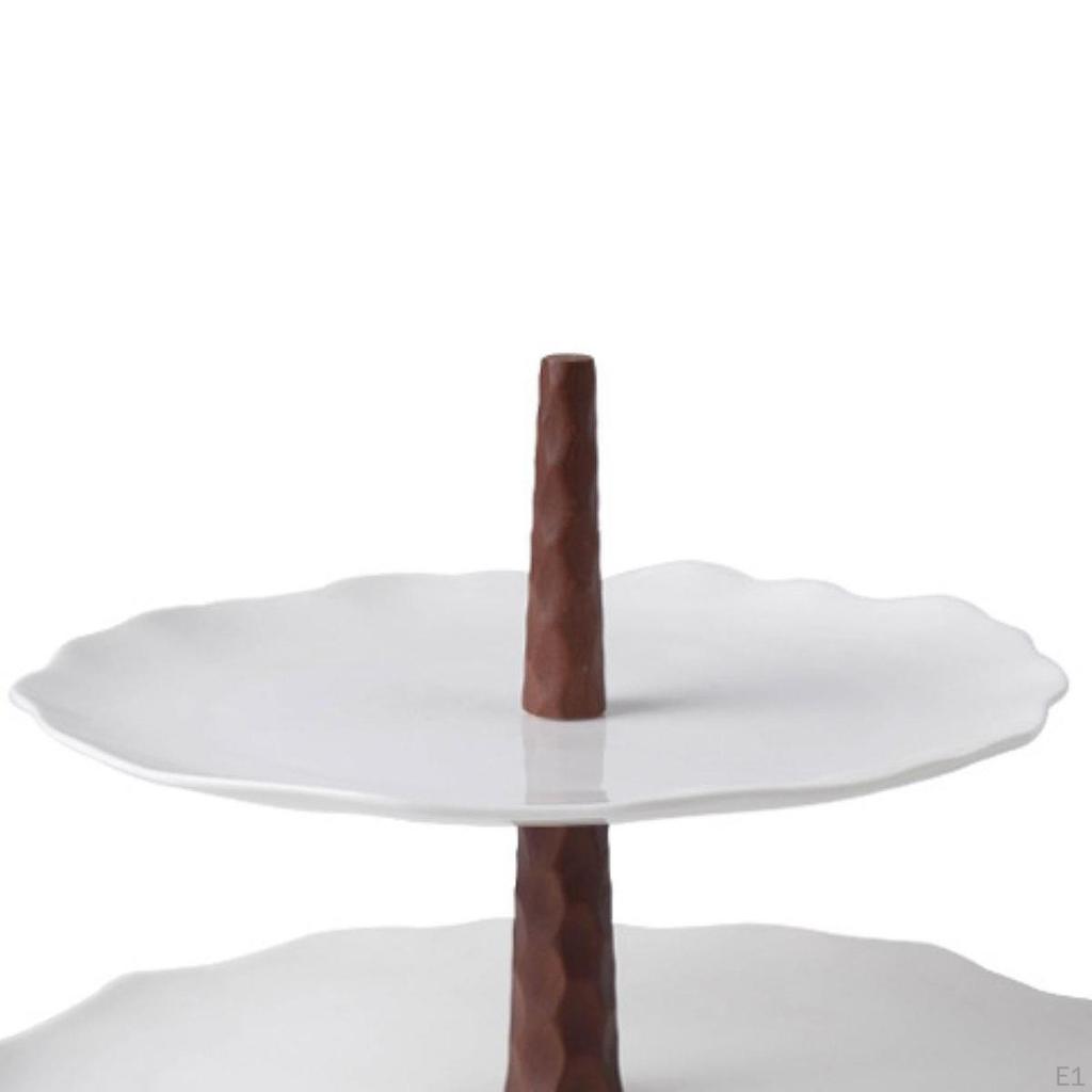 Тортовница Тарелка для тортов Декоративная Бытовая Круглая Десертная Тарелка Поднос для сервировки Подставка для десертов