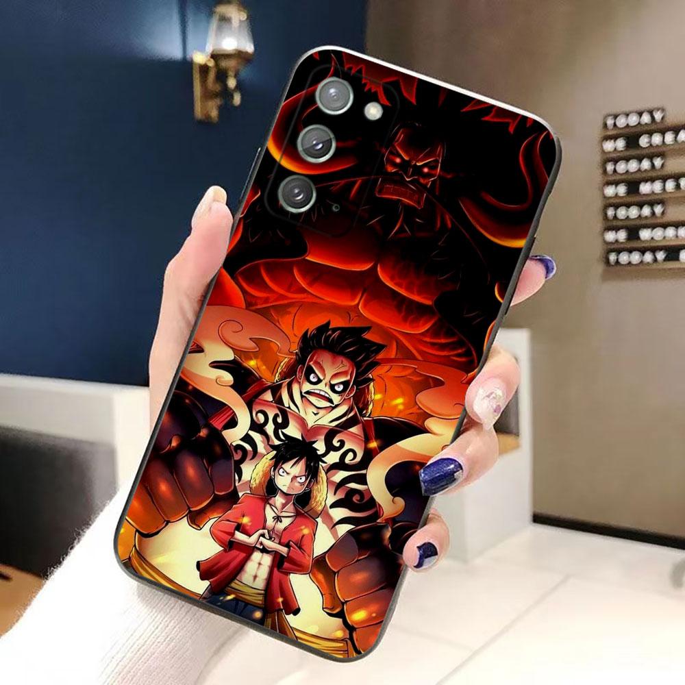 Чехол для телефона Луффи из аниме One Piece для Samsung NOTE 20 10 M23 M53 A80 A70 A50 A30 A24 A13 A12 A07 A06 A05S A04 A03S A03 A02