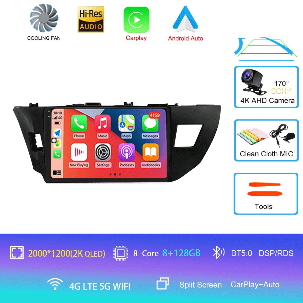 Android 14 Car Radio Toyota Corolla 11 2012 - 2016 Multimedia Video Player Stereo Navigation GPS No 2din 2 din dvd
