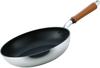 28cm Lightweight Frying Pan for Gas Made In Evenly Heats All Durable Frying Cast Wooden Metal Premium Japan Senren Cast Stovetop, Japan, Deep,