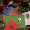 10pcs 3D Merry Christmas Greeting Cards DIY Greetings Postcard Creative Blessing Cards  New Year