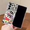 Crayon Shin Chan Nene Case for Samsung Galaxy Z Fold 7 6 5 4 3 ZFold3 ZFold7 ZFold5 ZFold6 ZFold4 Back Phone Cover