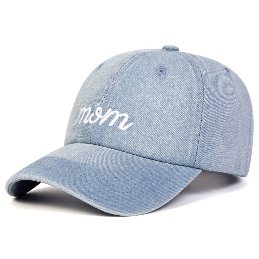 Модные washed cotton MAMA MINI вышитые кепки Винтажные дышащие бейсболки Регулируемые уличные солнцезащитные шляпы