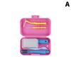 Orthodontic Aligner Tooth Chew Chewies Storage Case Dental Care Kits Invisable Braces Aligners Portable Detachable Toothbrush
