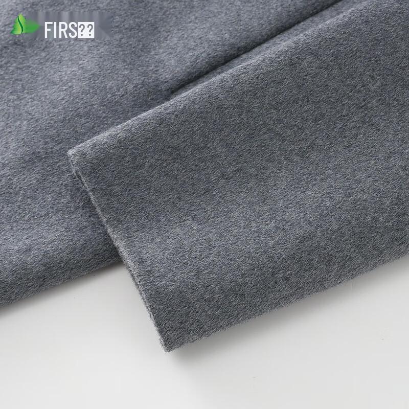 Мужское длинное двустороннее пальто из смесовой шерсти Shanshan