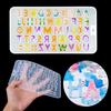 Pendant UV Epoxy Resin Crafts Letters Resin Mold Silicone Mould Jewelry Making Tools Casting Molds