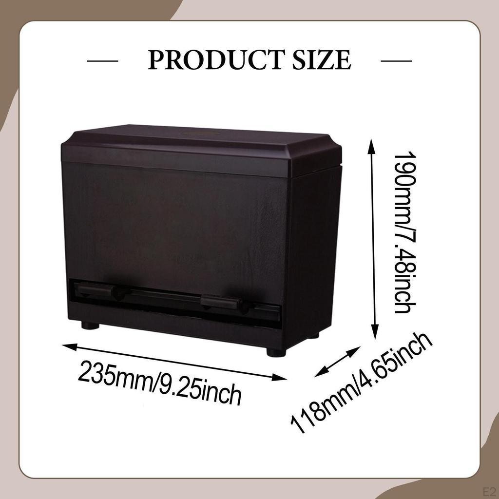 Контейнер-диспенсер портативный с крышкой, настольный держатель для палочек для еды, коробка для хранения для дома, офиса