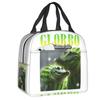 Custom Ballerina Capuchina Italian Brainrot Tung Tung Tung Sahur Lunch Bag Women Thermal Cooler Insulated Lunch Box for Student