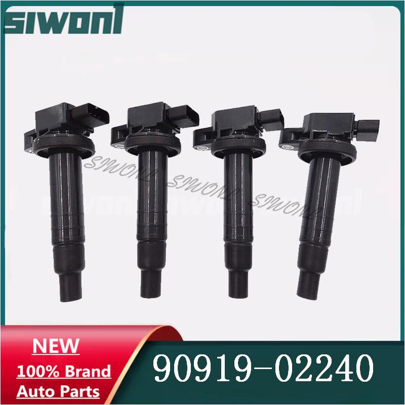1/4 pcs/lot Car Ignition Coil 9091902240 high quality For Scion xA xB Yaris Echo Prius 1.5 90919-02240