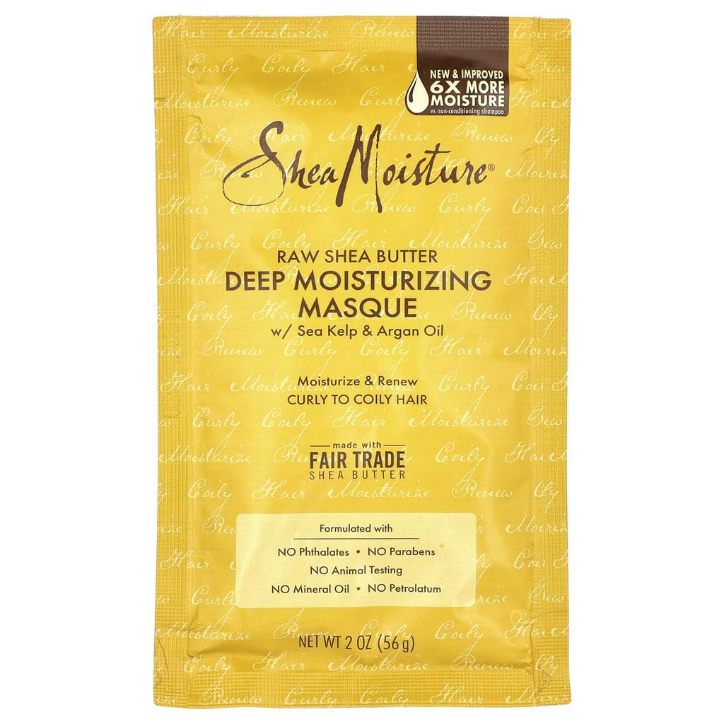 Deep Treatment Mask with Raw Shea Butter, Algae and Argan Oil, 56G(2Oz)