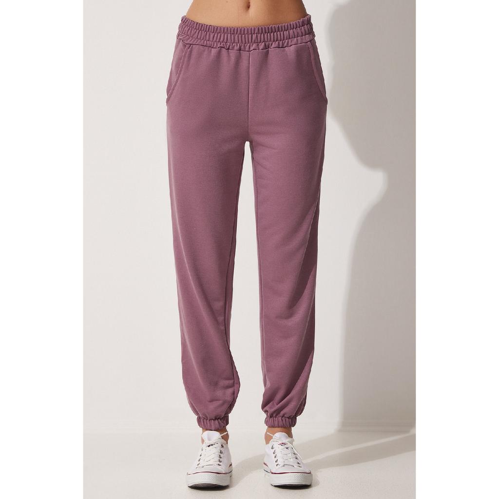 Women's Gray Pocket Sweatpants Cr00327