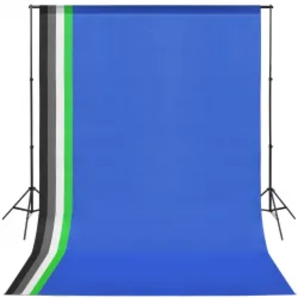 Vidaxl Fotograficzny Zestaw Studyjny Z Lampami I Tłami