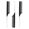 MAEXUS Расческа и Завивка Волос Премиум Парикмахерская Стрижка Волос Красота Волос Штифты из Углеродного Волокна, Набор из 3 Штук, Расческа с Мелкими Зубьями Салонного Качества, Расческа,