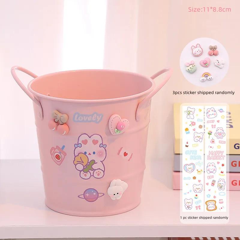 Креативный милый держатель для ручек большой емкости для конфет, канцелярских принадлежностей, косметики, Bursh Hairpij, настольный органайзер, кавайные настольные аксессуары