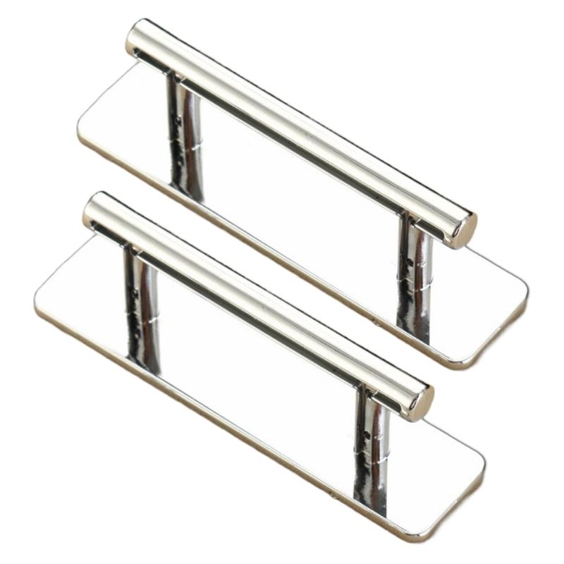 Прочные самоклеящиеся пластиковые ручки для дверей, гладкий дизайн, не ржавеют, легко чистятся, дверные ручки для алюминиевых, деревянных, стеклянных дверей