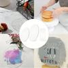 10-30cm Acrylic Cake Discs Transparent Round Cake Base Plate Reusable Cake Tray for Birthday Xmas Party Baking Kitchen Tools