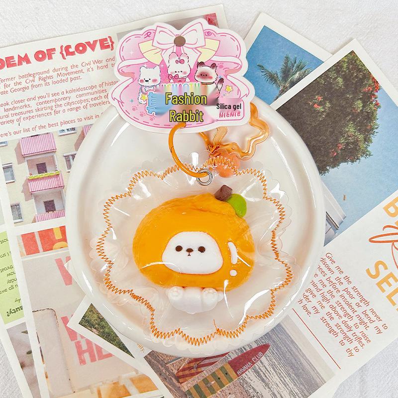 Silicone Fruit Squeeze Toy - Stress Relief and Soft Decompression Tool