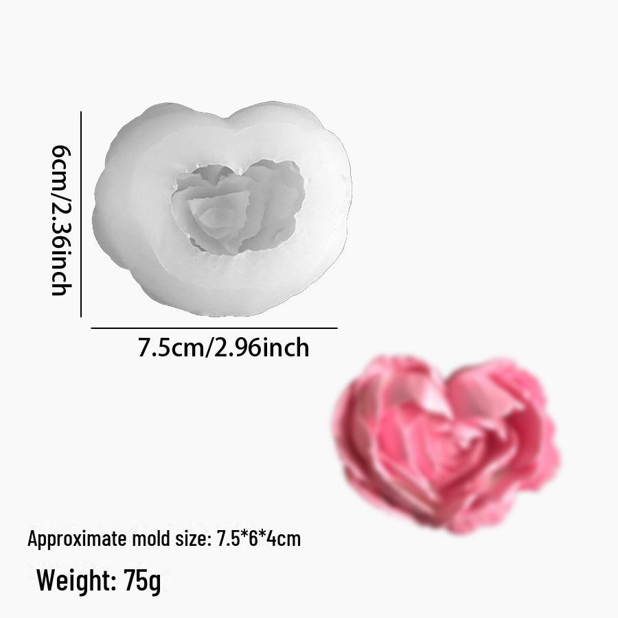 3D форма для мыла и свечей из смолы «Персик и вишневый цвет» своими руками