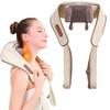 Wireless Neck Shoulder Massager with Timer Multiple Modes Adjustable Ergonomic Design Heating