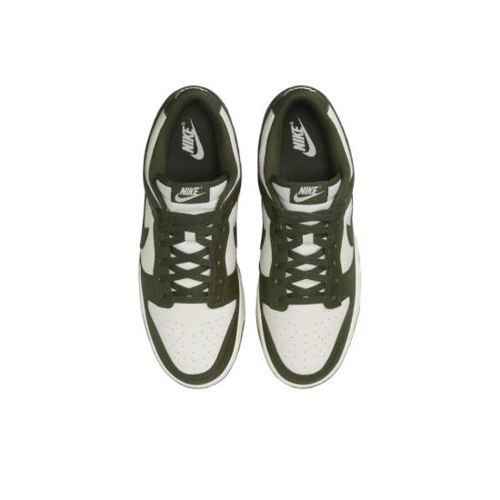 Nike Dunk Low Cargo Khaki Unisex Sneakers Green Pale-Ivory HF5441-102