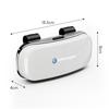 OBTLU1 VW Car Sun Visor Glasses Case Sunglasses Storage Clip Card Ticket Holder For Volkswagen Teramont Magotan GTI RLine R Tiguan Golf