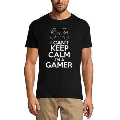 Мужская футболка с рисунком I Can't Keep Calm I'm a Gamer - Good Gaming