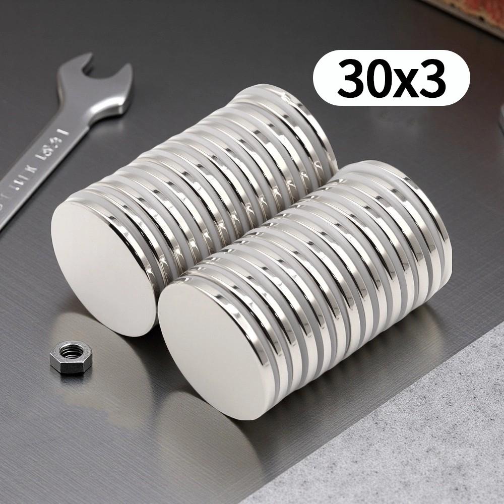30x3MM магниты Круглые холодильные магниты для офисной доски Подходящие инструменты Домашнее рабочее место и т. д. 30*3