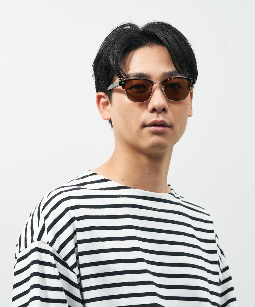 Солнцезащитные очки Wellington Salmont Blow Half Frame с защитой от ультрафиолета, уровень защиты от ультрафиолета или выше, унисекс, для вождения, вождения, рыбалки, моды, черного и золотого цвета