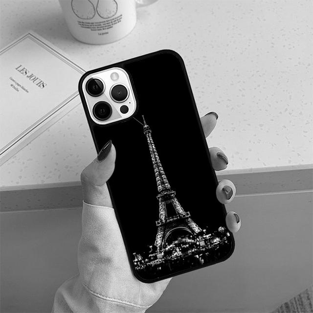 Чехол для телефона London Eye Eiffel Tower Big Ben Для iPhone 17 Air 14 15 16 13 12 Чехол Для Apple Pro Max 6S Plus