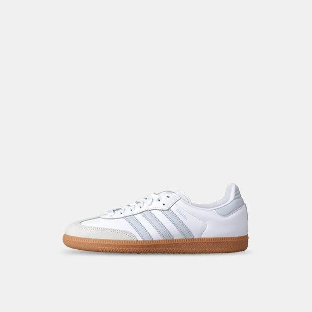 [adidas] Samba OG Cloud White Halo Blue Women's Sneakers IE0877