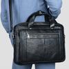 Briefcase Men's High-grade Leather Business 16-inch Handbag Cowhide Computer Bag Men's Official Bag