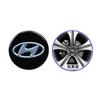 Logo Auto Accessories for Hyundai Sonata 8 SantaFe IX35 Elantra MISTRA LAFESTA Car Wheel Center Hub Cover Caps Emblem Styling TT32