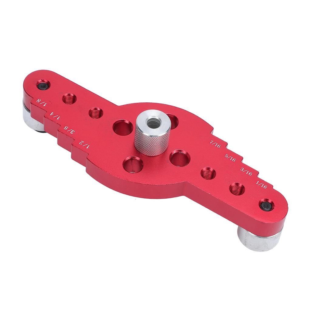 42Pcs 1 Set Woodworking Center Hole Locator Self Centering Straight Hole Drilling Positioner for Shelf Brackets