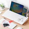 Hot Glass Desk Whiteboard With Storage Tempered Memo Keyboard Stand Household Plastic Message Board Home Office
